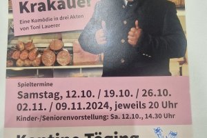 Theater Wählen Sie Franz Krakauer Töging 26.10.202